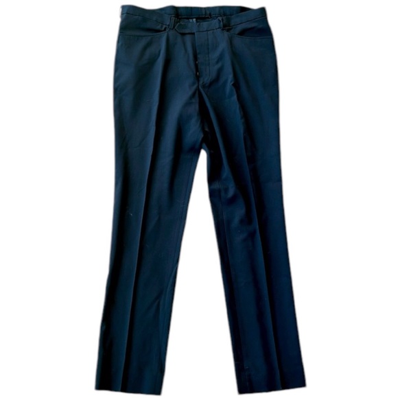 Rene Lezard black slacks - Picture 1 of 5